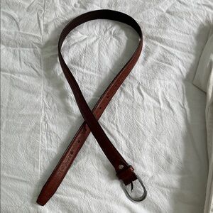 Men's Brown Leather Belt